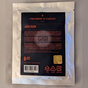 Permission to Dance PTD on stage Lucky Draw (acrylic stand)